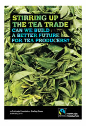 Fairtrade tea campaign advert