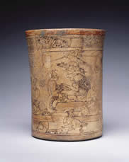 Mayan vase