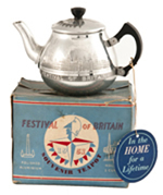 Festival of Britain souvenir teapot