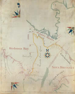 Hudson Bay map