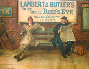 Lambert and Butler advertisement
